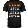 Someday I will be an old man with a house full of guitars - Old man guitar collection, Old man the guitarist