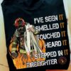 Strong firefighter - Firefighter the lifesaver, T-shirt for firefighter