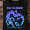 Taekwondo T-shirt - Gift for taekwondo trainer, Dragon graphic T-shirt