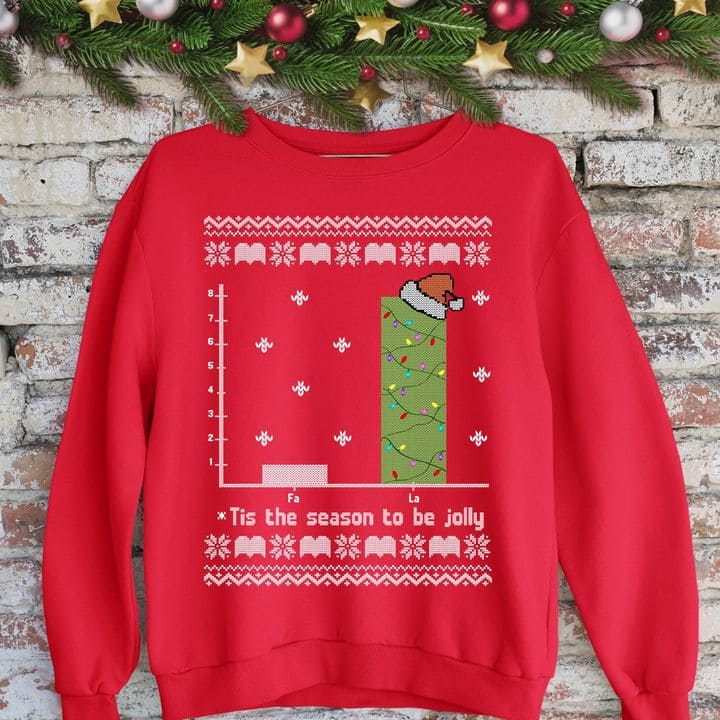 Tis the season to be jolly - Jolly Christmas, Christmas ugly sweater