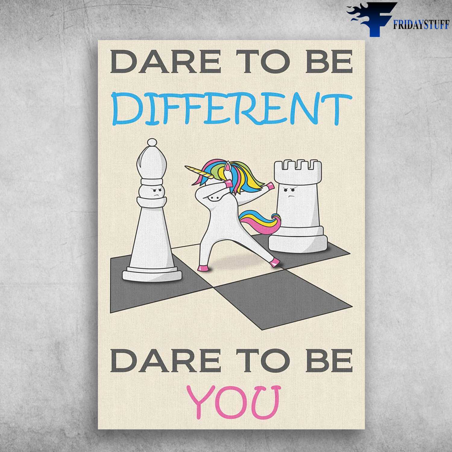 Unicon And Chess, Dare To Different, Dare To Be You, Chess Lover