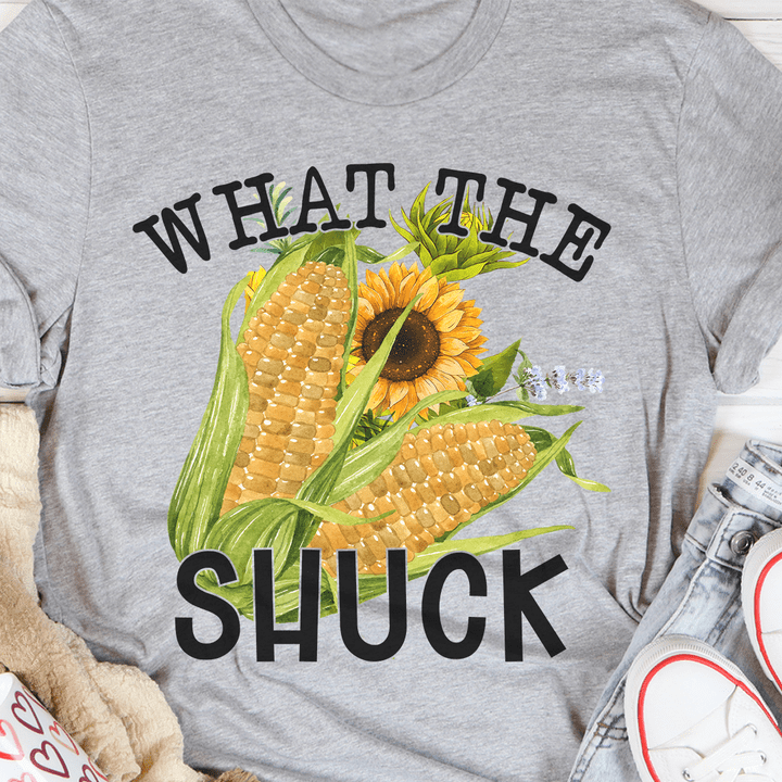 What the shuck - Trend T-shirt, corn and sunflower