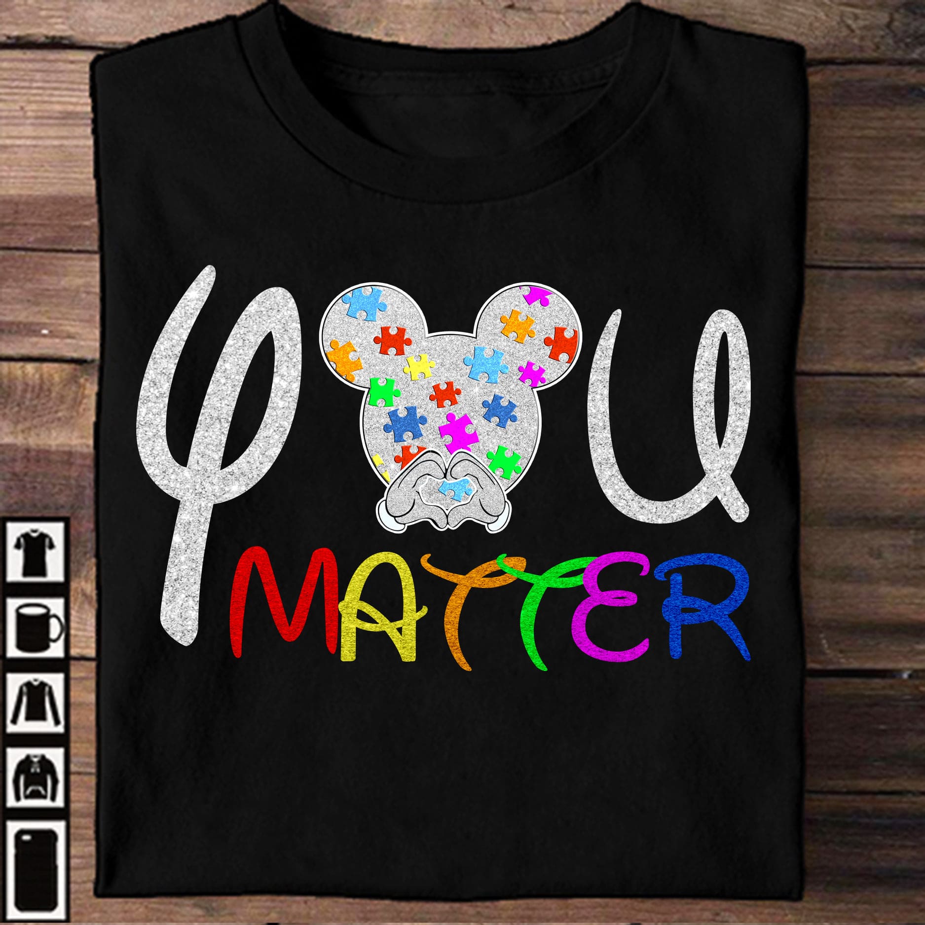 You matter - Your life matter, autism awareness T-shirt