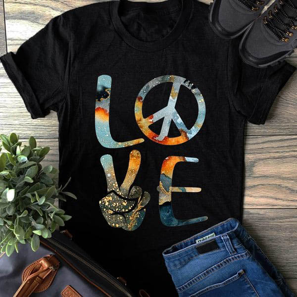 Love Hippie, Hippie Shirt - FridayStuff