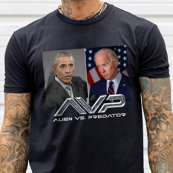 Barack Obama and Joe Biden Alien vs Predator T-shirt, hoodie