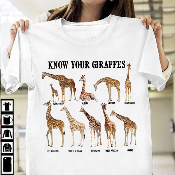 Know Your Giraffes, Types Of Girafes - FridayStuff