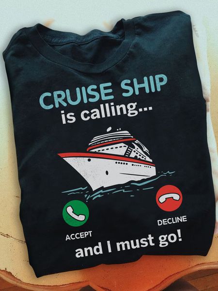 cruise ship is calling and i must go - FridayStuff