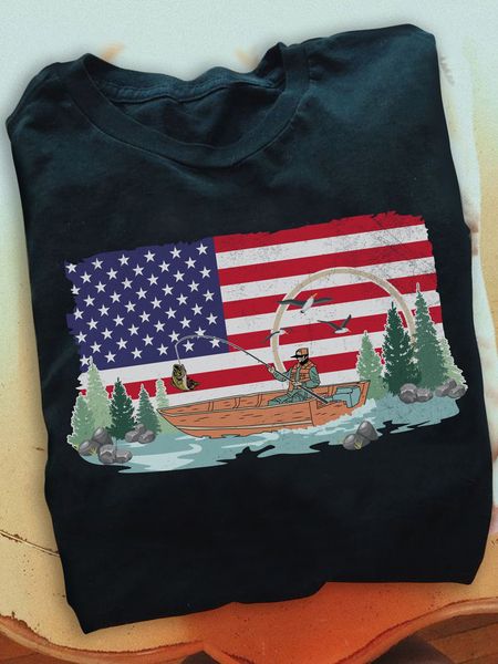 fisherman American flag - FridayStuff