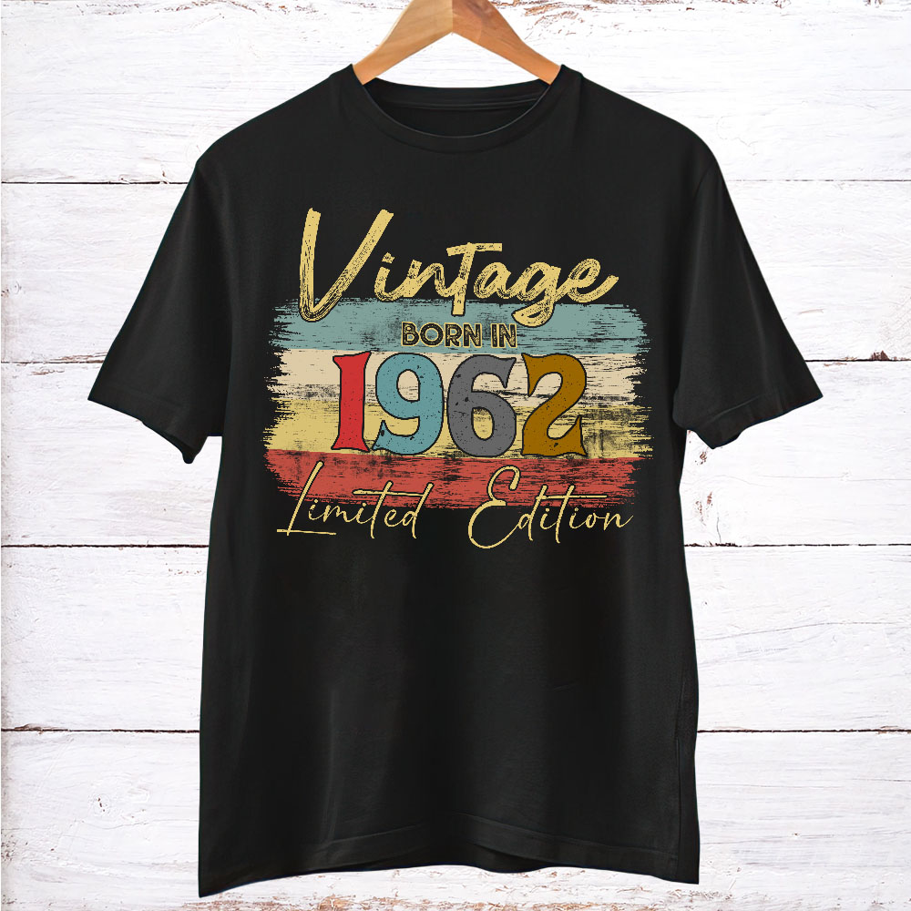 vintage born in 1962 limited edition - FridayStuff