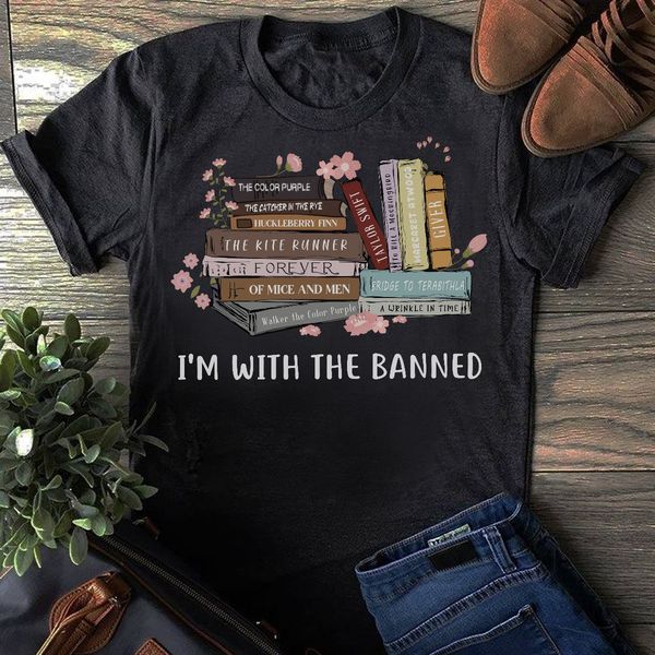 i'm with the banned book pile flowers - FridayStuff