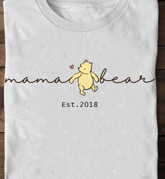 mama bear Est 2018 cute bear - FridayStuff