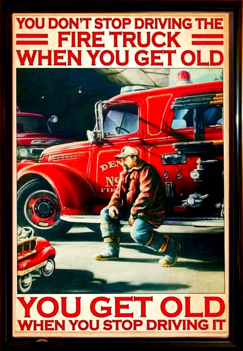 Fire Truck Driver For Dad, Fire Truck For Firefighter