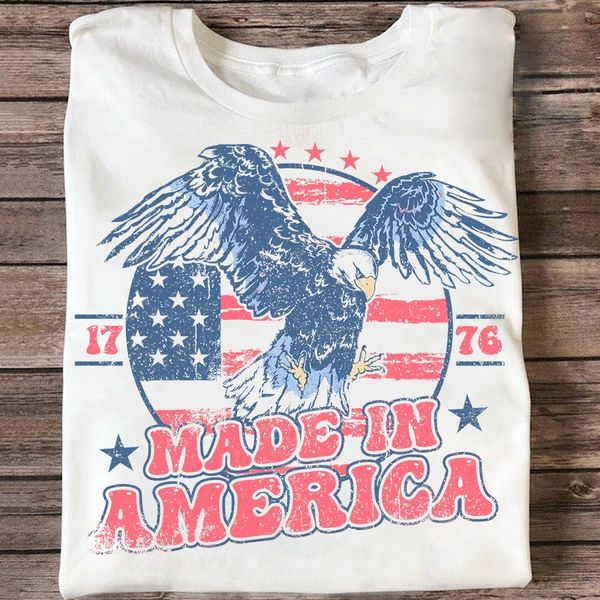 Made In America 1776 Eagle Us Flag Independence Day - Fridaystuff