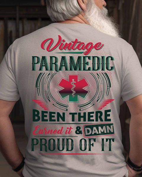 vintage paramedic been there earned it and damn proud of it - FridayStuff