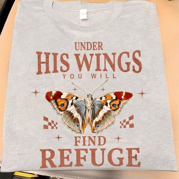 Under his wings you will find refuge butterfly fridaystuff