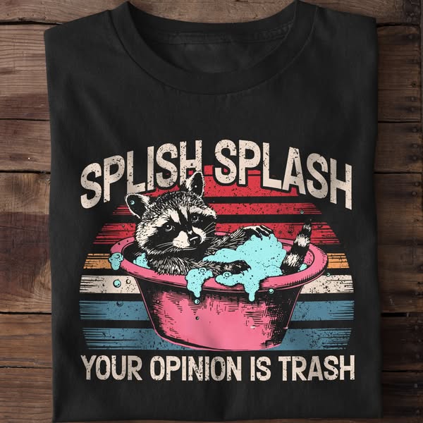 Curated visual reference: Fresh Look at Raccoon Bath Soap Splash Your Opinion Is Trash